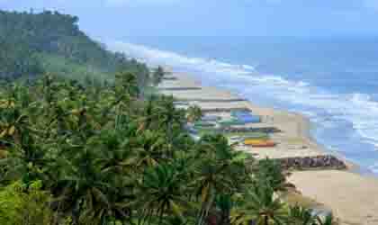 Varkala beach